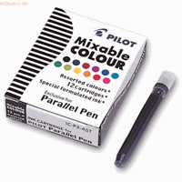 pilot Füllhalterpatrone IC-P für Parallel Pen 12 Farben