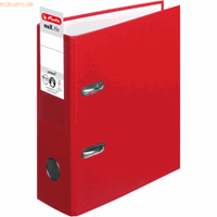 herlitz Ordner Kunststoff A5 hoch maX.file protect 75mm rot