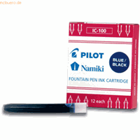 pilot Füllhalterpatrone IC-100 blauschwarz