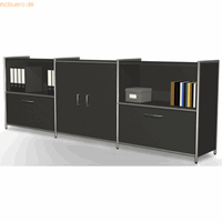 kerkmann Sidebaord Artline BxTxH 236x38x78cm 2 Schubfächer anthrazit