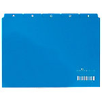 durable Leitregister A-Z A5quer PP 25-teilig blau