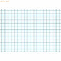 Karteikarten A7 kariert weiß VE=100 Stück