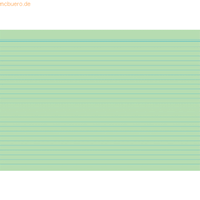 rnk Karteikarten A7 liniert grün VE=100 Stück
