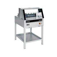 Ideal Elektrische stapelsnijmachine met EASY-CUT, automatische papieraandruk, elektrische achteraanslag met touchpad en programma-aans