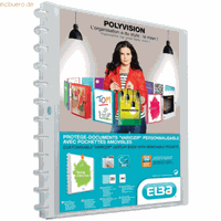 elba 10 x  Sichtbuch polyvision A4 PP vario-zipp-Prinzip 20 Hüllen tran