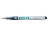 pilot 12 x  Einweg-Füllfederhalter V-Pen SVPN-4W grün