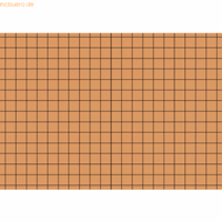 Karteikarten A7 kariert orange VE=100 Stück