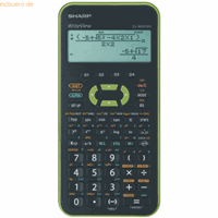 sharp Schulrechner EL-W531 XH GR wissenschaftlich grün