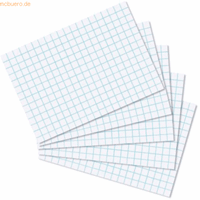 herlitz 10 x  Karteikarten A8 kariert weiß VE=100 Stück