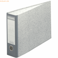 exacompta Ordner A4 quer Wolkenmarmor 70mm grau