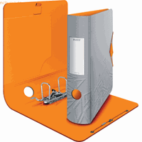 leitz Ordner Active Urban Chic PP A4 82mm dunkelgrau