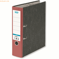 elba 10 x  Ordner smart Wolkenmarmor A4 80mm rot