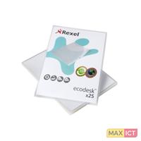 rexel 4 x  Sichthüllen EcoDesk A4 160mic. VE=25 Stück