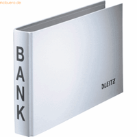 LEITZ ordner voor bankafschriften, A6 liggend, materiaal: karton met PP-laminering, wit
