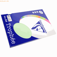 clairefontaine 10 x  Kopierpapier Trophee A4 80g/qm 100 Blatt grün