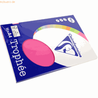 Clairefontaine Fuchsia A4 Gekleurd papier 160 grams (50 vel)