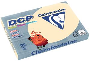 Clairefontaine DCP presentatiepapier A4, 120 g, ivoor, pak van 250 vel