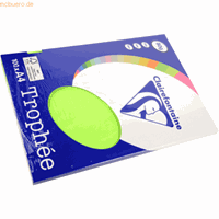 Clairefontaine Fluor groen A4 Gekleurd papier 80 grams (100 vel)