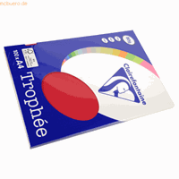 clairefontaine 5 x  Kopierpapier Trophee A4 80g/qm VE=100 Blatt kirschr