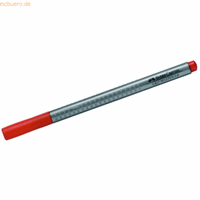 fabercastell 10 x Faber Castell Fineliner Finepen Grip 0,4 mm kadmiumorange
