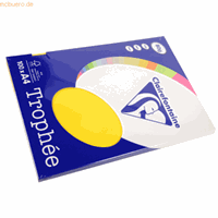 clairefontaine 5 x  Kopierpapier Trophee A4 80g/qm VE=100 Blatt kanarie