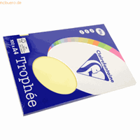 Clairefontaine TrophÃ©e A4 80gr Geel, kleinverpakking 100vel