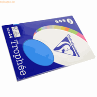 Clairefontaine Caribbean blauw A4 Gekleurd papier 80 grams (100 vel)