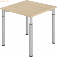 Hjh OFFICE PRO Yama 8 S | 80x80, Melamine-gecoate spaanplaat, Mehrfarbig