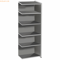 kerkmann Anbauschrank Artline Transparent breit 5 OH BxTxH 78x38x185cm