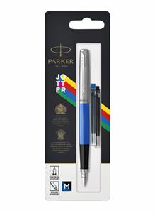 Parker Jotter Originals vulpen, blauw, op blister