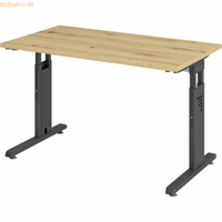 Hjh OFFICE PRO Mega 612 D, Melamine-gecoate spaanplaat, Mehrfarbig