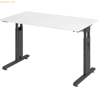 Hjh OFFICE PRO Mega 612 D, Melamine-gecoate spaanplaat, Mehrfarbig