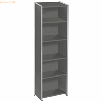 kerkmann Einzelschrank Artline Transparent schmal 5 OH BxTxH 41x38x185