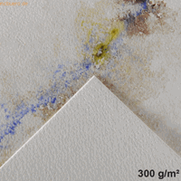 Canson Montval aquarelpapier, wit met fijne korrel 300 g/mÂ², ft A3, blok met 12 vellen