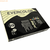 Clairefontaine Evercolor gekleurd gerecycleerd papier, A3, 80 g, 500 vel, geel