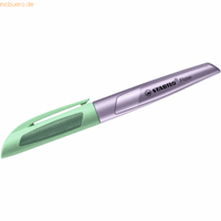 stabilo Füller Flow Cosmetic M metallic lila/grün inkl. 1 Standardpatr