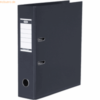 elba 10 x  Ordner Strong-Line A4 PP 8cm anthrazit