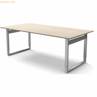 Kerkmann Vergadertafel Atwork blank 200x100cm verstelbaar