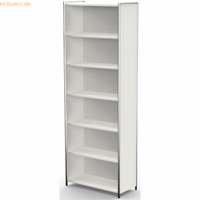 kerkmann Grundregal Artline breit 6 OH BxTxH 80x38x220cm weiß