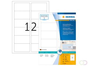 HERMA Inkjet Etiketten 8805 Wit Rechthoekig 88,9 x 46,6 mm 100 Vellen van 12 Etiketten