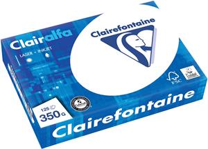 Clairefontaine Clairalfa presentatiepapier ft A4, 350 g, pak van 125 vel