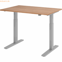 Hjh OFFICE PRO Xmka 12 S | 120x80 | elektrisch in hoogte verstelbaar, Melamine-gecoate spaanplaat, Mehrfarbig