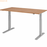 Hjh OFFICE PRO Xmka 16 S | 160x80 | elektrisch in hoogte verstelbaar, Melamine-gecoate spaanplaat, Mehrfarbig