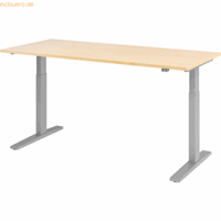 Hjh OFFICE PRO Xmka 19 S | 180x80 180x80 Elektrisch in hoogte verstelbaar., Melamine-gecoate spaanplaat, Mehrfarbig