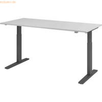 Hjh OFFICE PRO Xmka 19 G | 180x80 180x80 Elektrisch in hoogte verstelbaar., Melamine-gecoate spaanplaat, Mehrfarbig