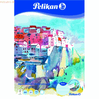 pelikan 3 x  Aquarellblock C4 22,9x32,4cm 150g/qm 20 Blatt