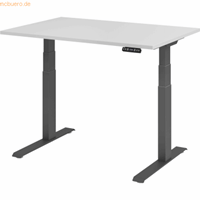 Hjh OFFICE PRO Xdkb 12 G | 120x80 | elektrisch in hoogte verstelbaar, Melamine-gecoate spaanplaat, Mehrfarbig