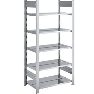 hofe Dossier-inhaakstelling, verzinkt, stellinghoogte 1750 mm, dubbelzijdig, basisstelling, b x d = 750 x 600 mm