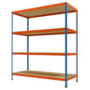 Grootvak-zwaarlaststelling, hoogte 2438 mm, totale diepte 926 mm, breedte 2146 mm