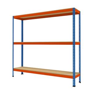 Grootvak-zwaarlaststelling, hoogte 1981 mm, totale diepte 468 mm, breedte 2146 mm
